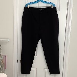 Lafayette 148 New York Black Slim Dress Pants